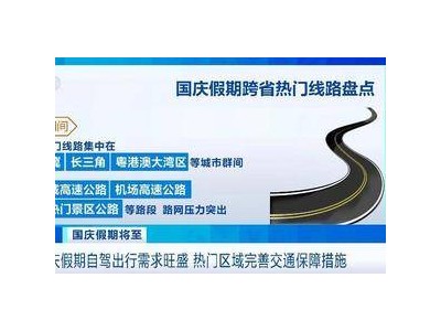 國慶自駕出游熱潮來襲！超15億人次涌向這些熱門區(qū)域，你準(zhǔn)備好了嗎？