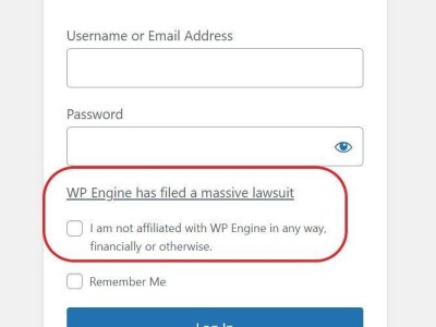 WP Engine與WordPress起紛爭(zhēng)，用戶(hù)登錄論壇受影響？