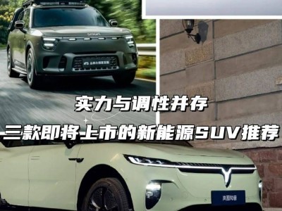 三款實(shí)力與調(diào)性并存的新能源SUV，即將上市，你期待嗎？