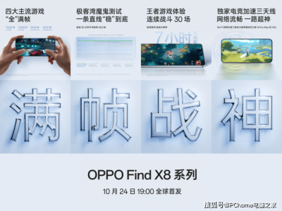 OPPO Find X8系列：持久滿幀新體驗(yàn)，能效上限再突破！