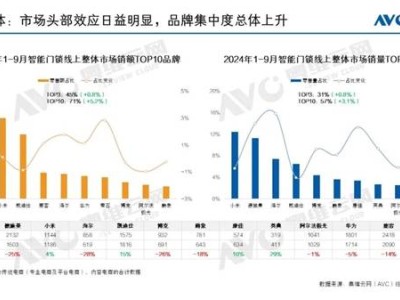 2024智能門鎖線上銷量榜：小米登頂，二三名大幅降價搶市場！