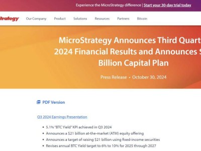 比特幣巨頭MicroStrategy豪言：三年內(nèi)增投420億美元！