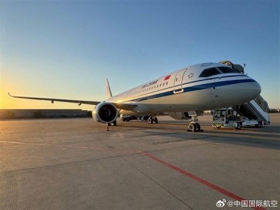 國(guó)航迎來(lái)第二架C919大飛機(jī)：已抵達(dá)北京，將亮相澳門(mén)航空展！