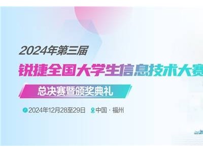 2024銳捷大賽決戰(zhàn)福州！千名學(xué)子角逐ICT巔峰，誰將問鼎榮耀？