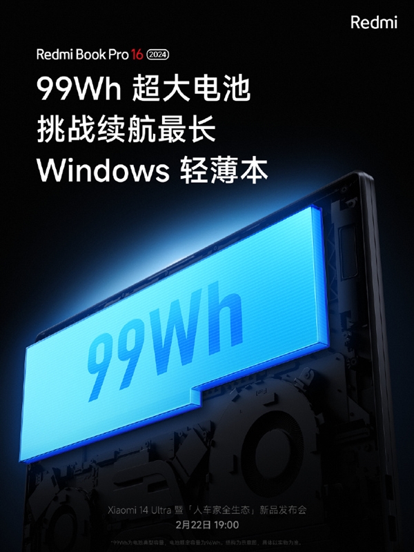 不插電用一天！RedmiBook Pro首搭A(yù)I動態(tài)性能調(diào)度：續(xù)航達(dá)27.7小時(shí)