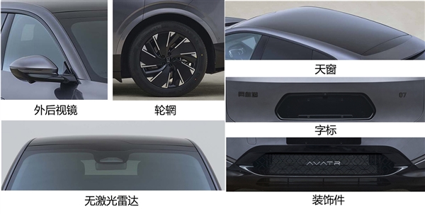 阿維塔首款有油箱的車型！阿維塔07申報(bào)：可選增程、純電動(dòng)力