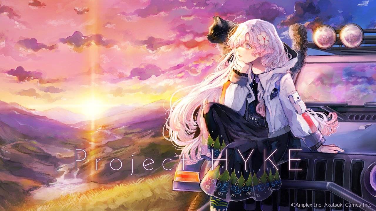 Project HYKE 女主角設(shè)計圖