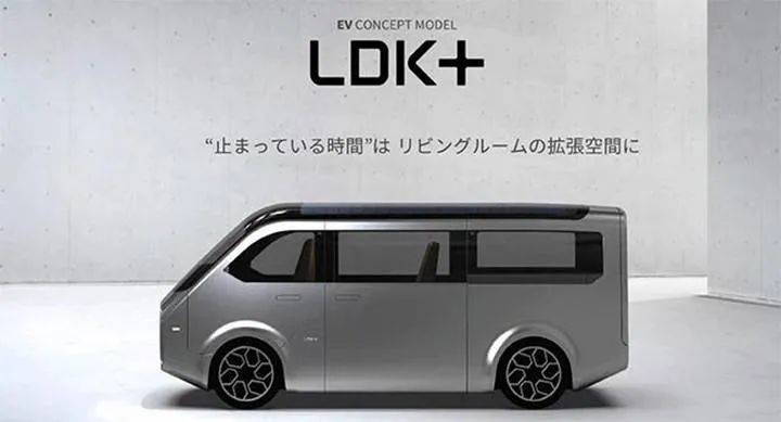 夏普概念電動(dòng)汽車“LDK+”