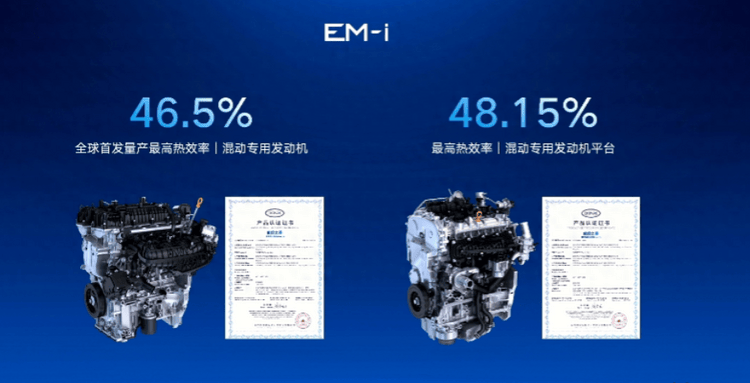 吉利雷神EM-i超級電混技術(shù)發(fā)動機(jī)