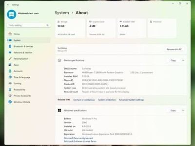微軟Win11再升級(jí)，新增卡片功能讓你秒懂電腦配置！