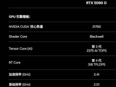 RTX 50系列顯卡中國售價(jià)揭曉：RTX 5090D僅閹割A(yù)I性能，16499元起售！