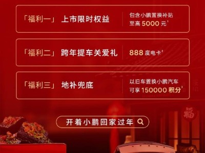 小鵬P7+新年限時優(yōu)惠，補貼后低至16.68萬元，心動不如行動！