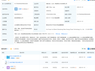 冰輪環(huán)境等巨頭聯(lián)手，山東新能源動力科技公司強勢登場！