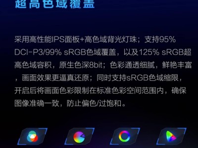 雷神24.5英寸顯示器CF25F400L上架：400Hz高刷新率，售價僅1499元！