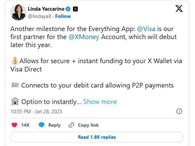 馬斯克“美國微信夢”加速，攜Visa共筑“X錢包”金融生態(tài)