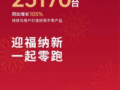 零跑汽車1月交付量破2.5萬，同比增長超一倍，盈利目標提前達成！