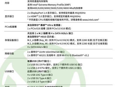 銘瑄H810ITX WIFI挑戰(zhàn)者主板上架，酷睿Ultra二代支持，售價(jià)749元