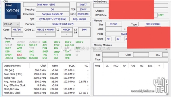 Intel 48核新至強(qiáng)跑分曝光：對(duì)壘3D緩存版AMD Zen3結(jié)果意外